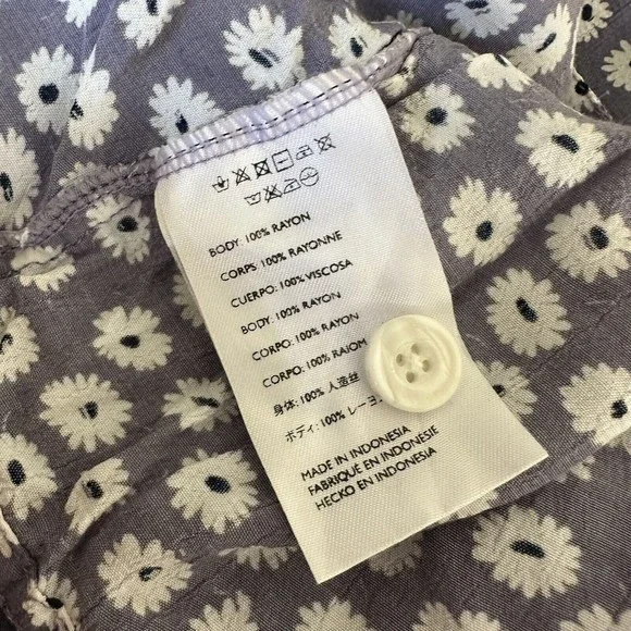 Faithfull The Brand x Anthropologie Danica Floral Tie Front Crop Top 10 - Picture 7 of 7